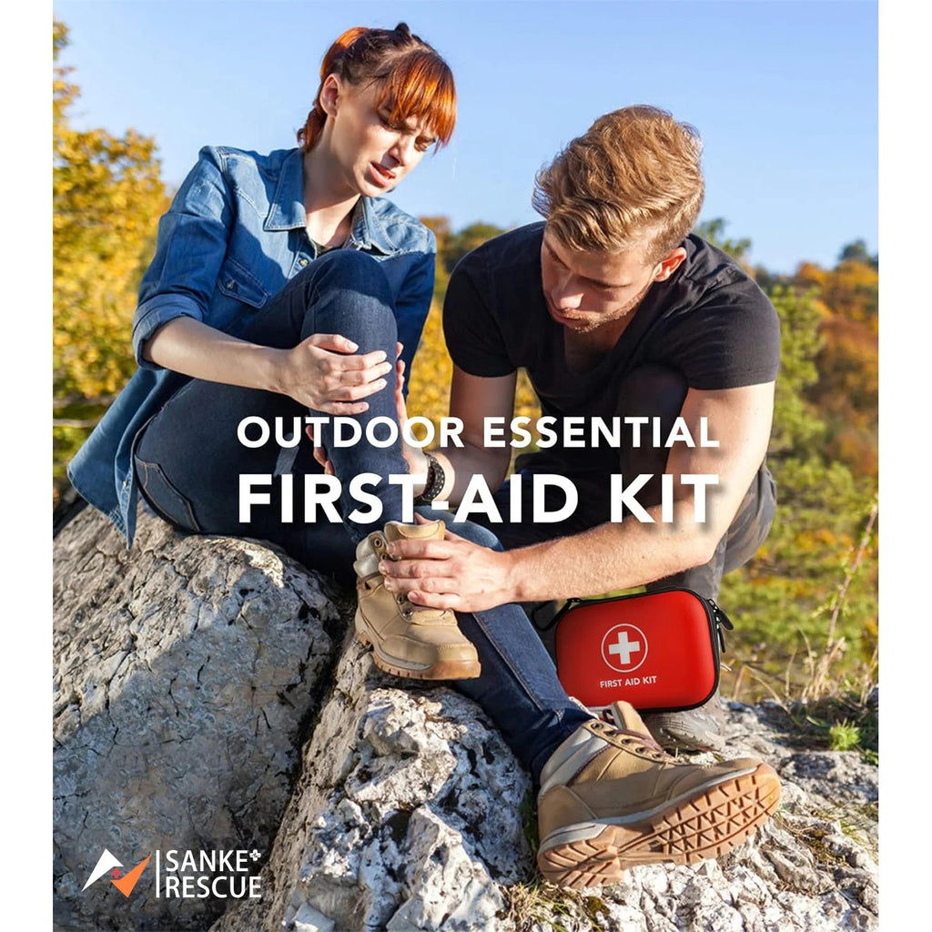103-Piece First Aid Kit – Compact Waterproof Emergency Medical Kit for Hiking, Camping & Travel - PeakPaws Co.