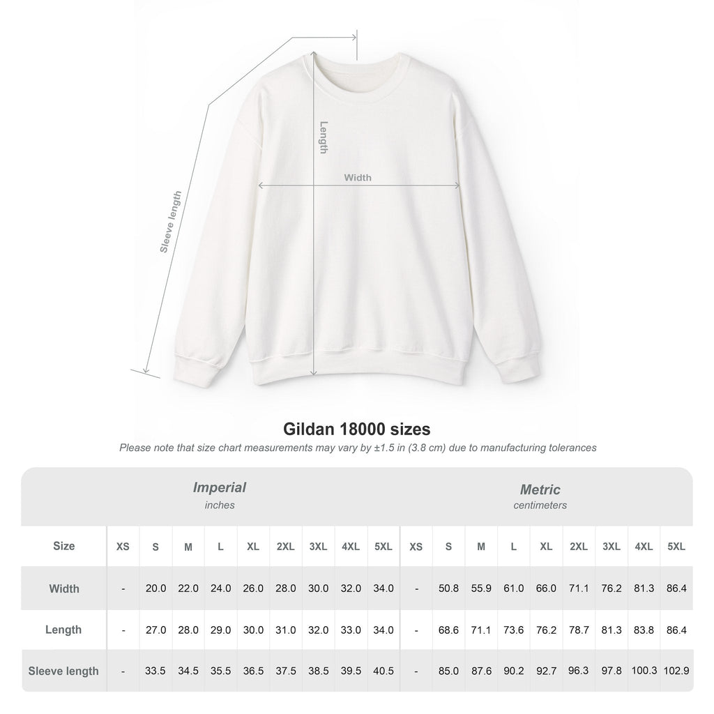 PeakPaws Crewneck Sweatshirt – Dog Lover Pullover for Hiking, Camping & Travel Printify