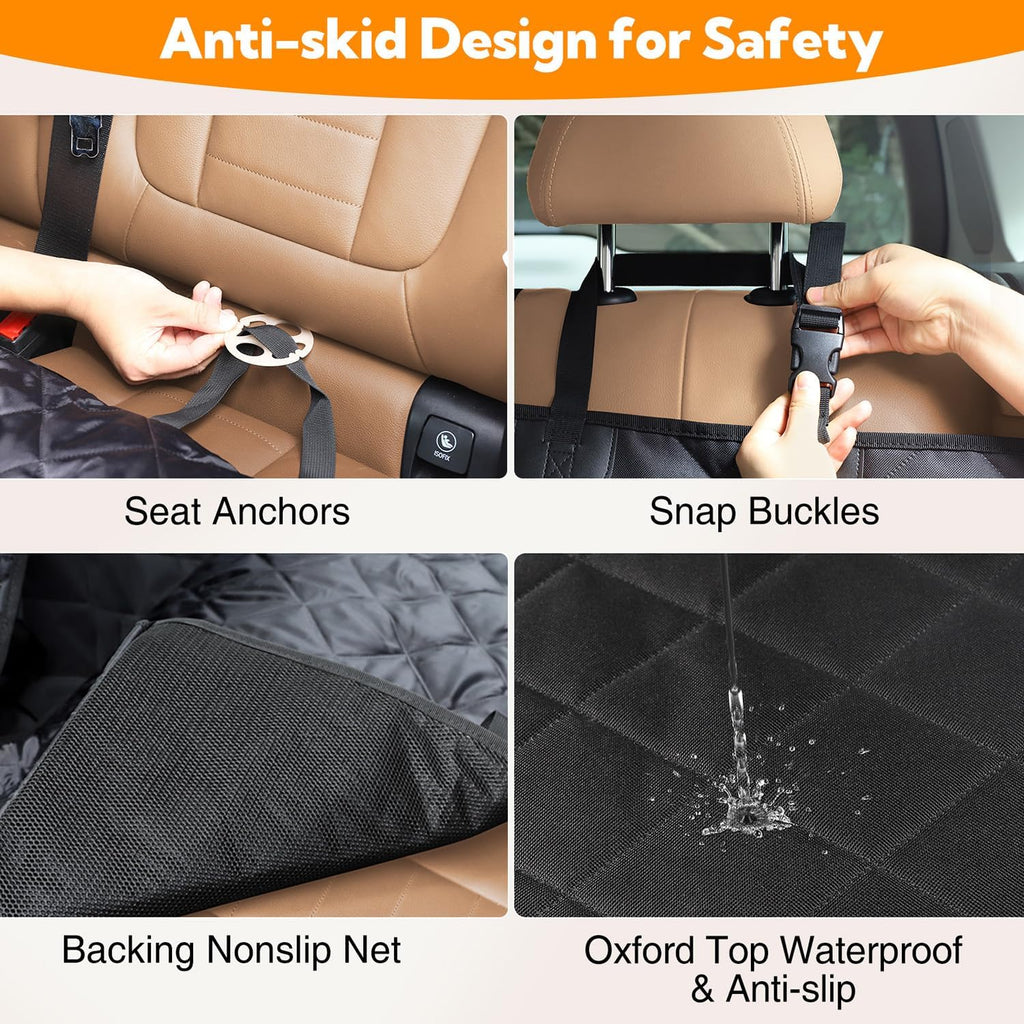 Waterproof Dog Car Backseat Cover/Hammock