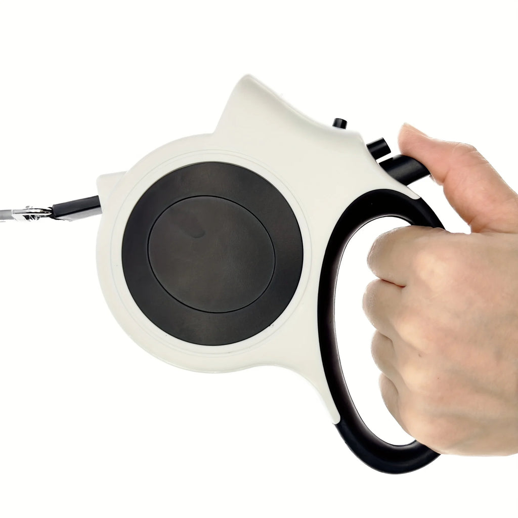 Illuminated Retractable 16 ft. Dog Leash with LED Light | Night Hiking & Walking PeakPaws Co.