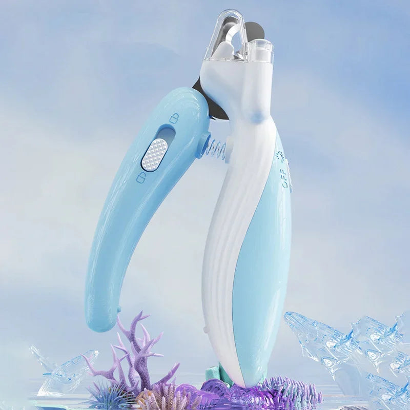 LED Dog Nail Clippers – Professional Pet Nail Trimmer with Light PeakPaws Co.