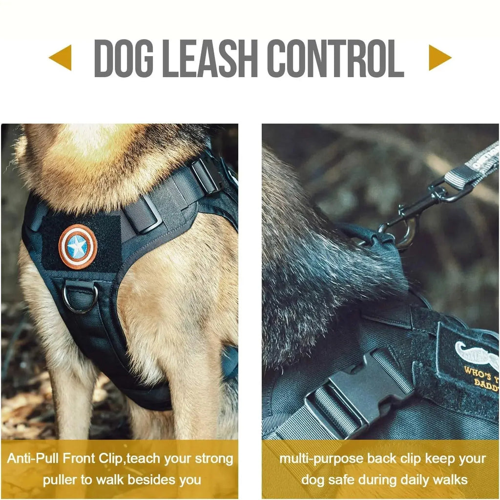 Tactical Adjustable Dog Harness PeakPaws Co.