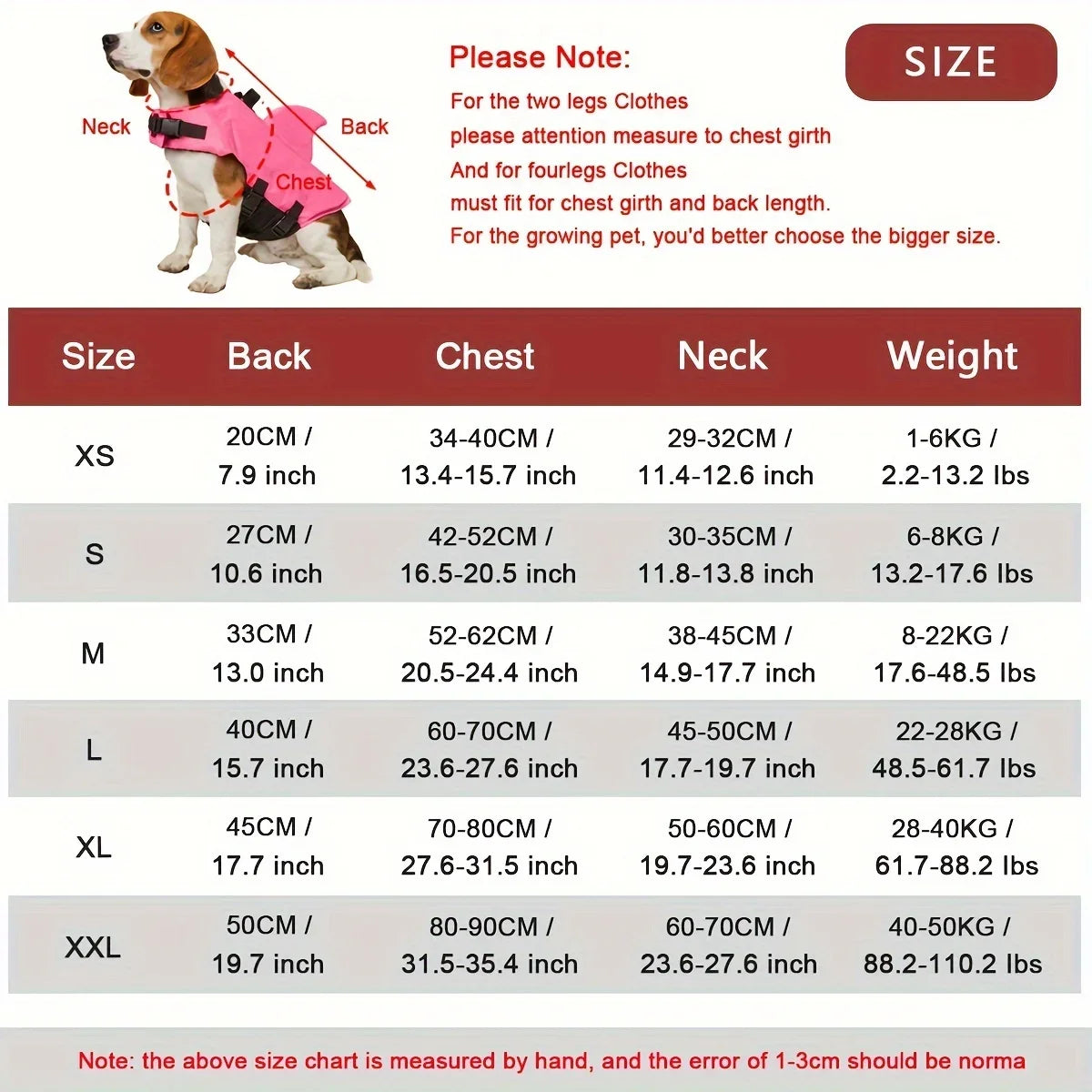 Shark Fin Dog Life Jacket – Enhanced Buoyancy Swim Vest with Rescue Handle for Beach, Boating & Water Adventures (XS–XXL)