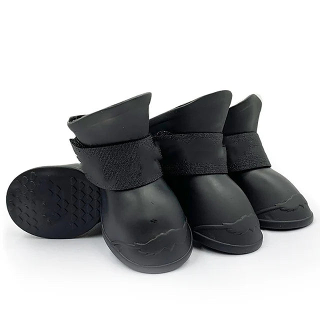 Waterproof Dog Rain Boots – Anti-Slip Rubber Paw Protectors PeakPaws Co.