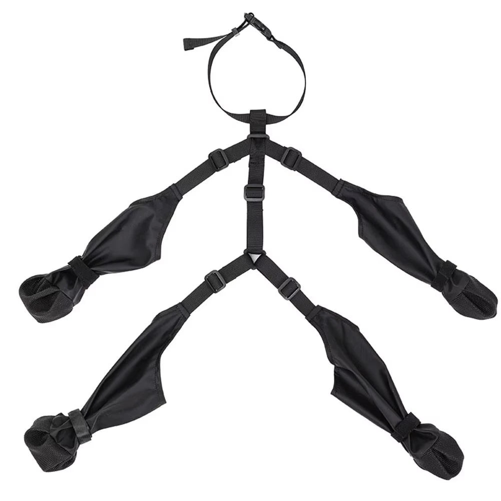 Anti-Slip Waterproof Dog Boots with Suspenders – Paw Protector Shoes PeakPaws Co.