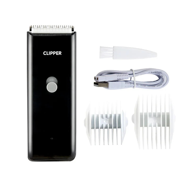 Waterproof Dog Grooming Clippers – Quiet USB Rechargeable Pet Hair Trimmer with Ceramic Blades PeakPaws Co.