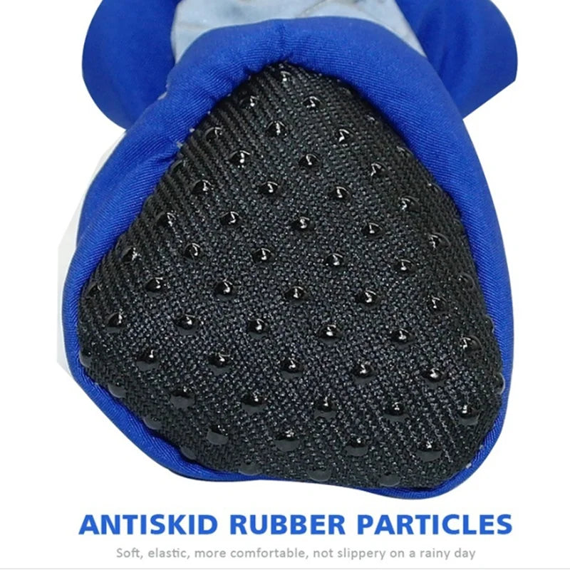 Waterproof Dog Rain Boots (4-Pack) – Anti-Slip Paw Protectors for Hiking, Rain & Mud PeakPaws Co.