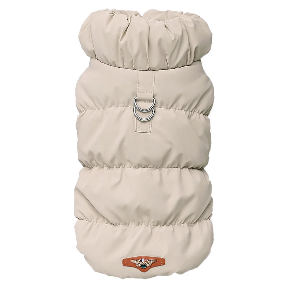 Warm Padded Dog Vest with D-Ring – Soft Winter Jacket for Small & Medium Dogs (Under 40 lbs, 7 Colors) PeakPaws Co.