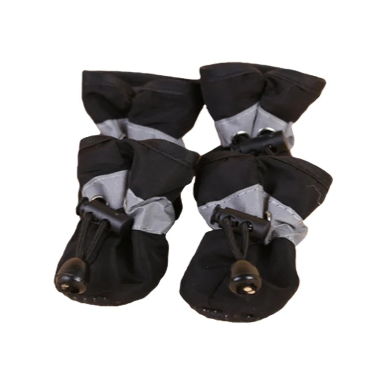 Waterproof Dog Rain Boots (4-Pack) – Anti-Slip Paw Protectors for Hiking, Rain & Mud PeakPaws Co.