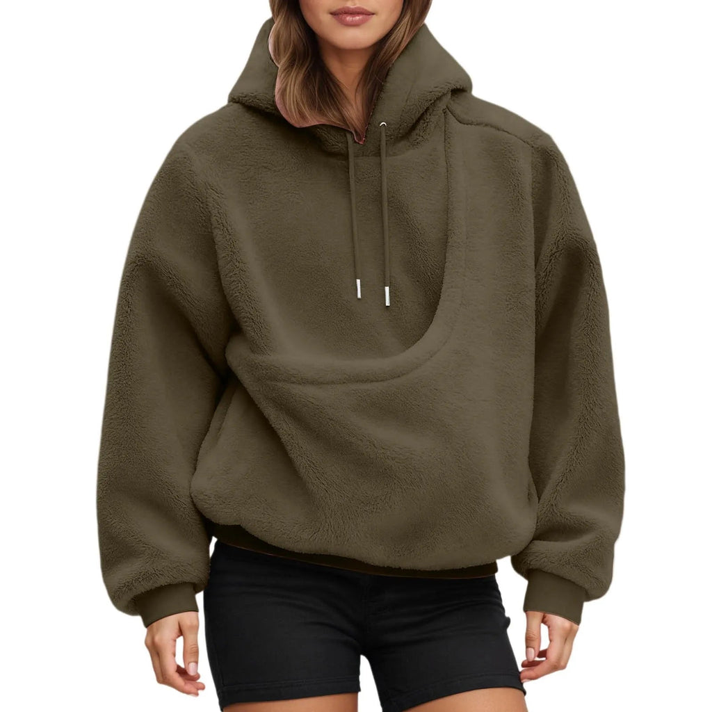Pet Carrier Hoodie with Front Pouch – Hands-Free Dog Sweatshirt (S–2XL) PeakPaws Co.