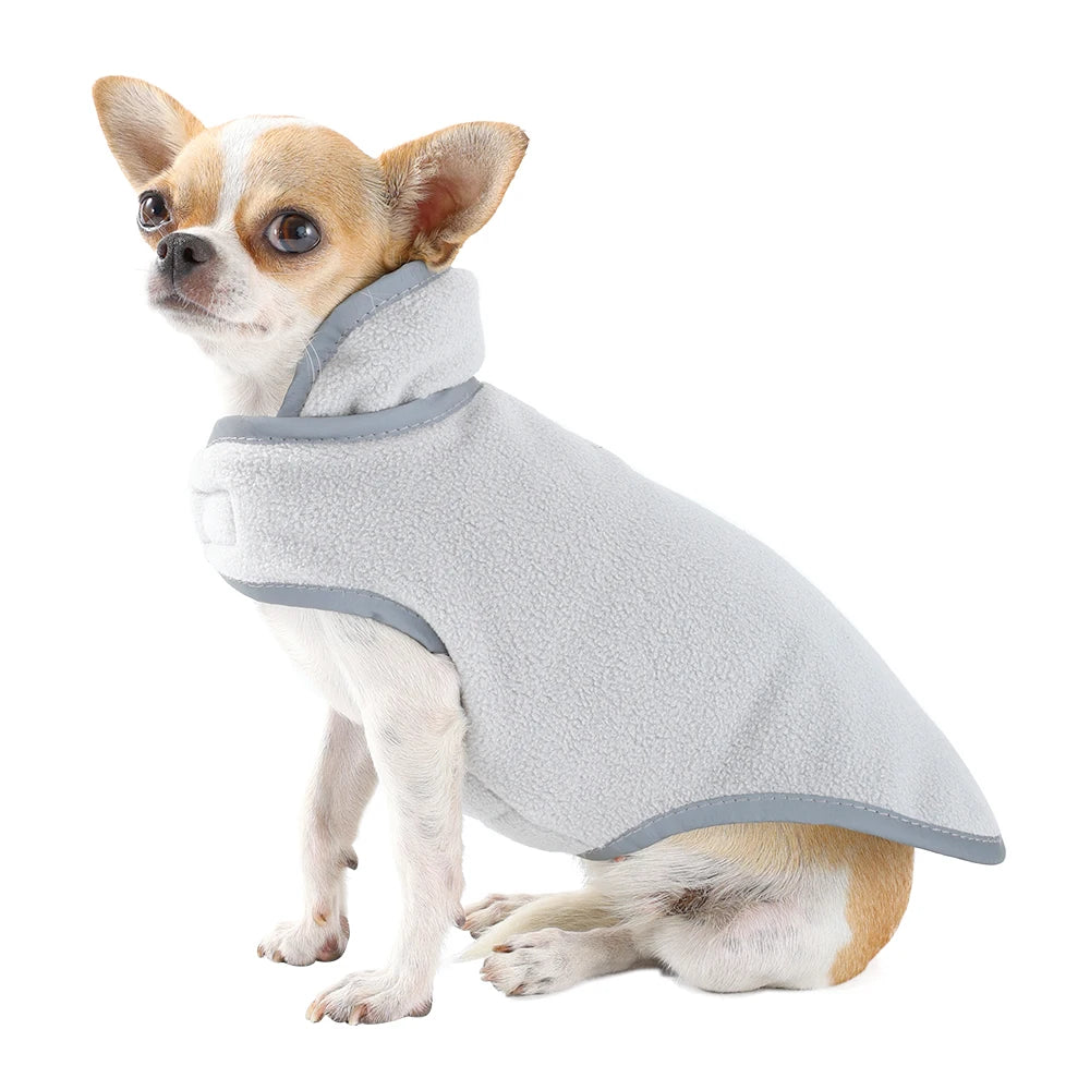 Reversible Waterproof Dog Coat with Fleece Lining – Warm Reflective Winter Jacket PeakPaws Co.