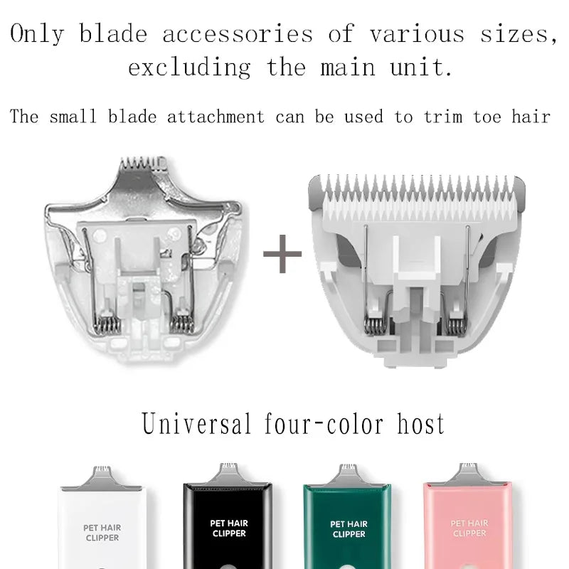 Waterproof Dog Grooming Clippers – Quiet USB Rechargeable Pet Hair Trimmer with Ceramic Blades PeakPaws Co.