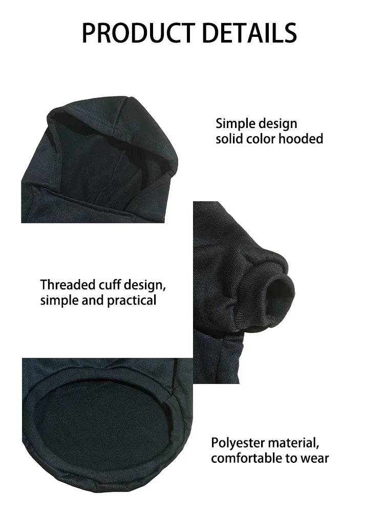 The Dog Face Hoodie – Warm Dog Sweatshirt for Small to Large Dogs (Up to 80 lbs, 5 Colors) PeakPaws Co.
