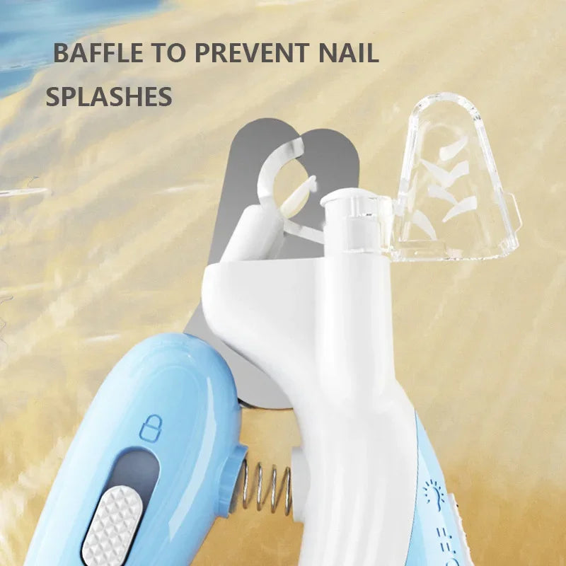 LED Dog Nail Clippers – Professional Pet Nail Trimmer with Light PeakPaws Co.