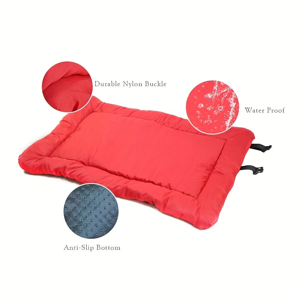 Waterproof Dog Bed Cushion – Portable Roll-Up Outdoor Dog Mattress PeakPaws Co.