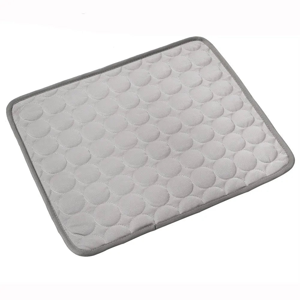 Cooling Dog Mat – Summer Pet Washable Cooling Bed for Travel, Camping & Home (XS–2XL, Multiple Colors) - PeakPaws Co.
