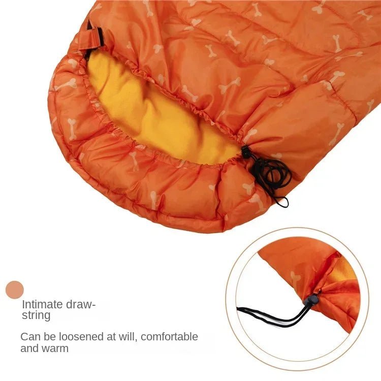 Dog Sleeping Bag – Portable Camping Dog Bed Blanket for Hiking & Travel - PeakPaws Co.