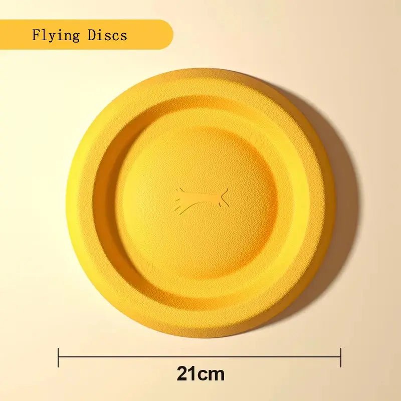 Dog Toy Set (4-Pack) – EVA Durable Fetch, Tug & Chew Toys for Outdoor Play (Disc, Ball, Rope, Ring – L/XL) - PeakPaws Co.