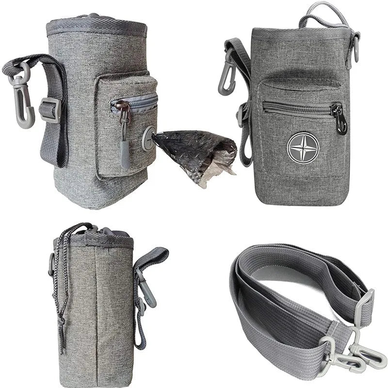 Dog Training Treat Pouch with Poop Bag Dispenser – Hands-Free Waist Bag - PeakPaws Co.
