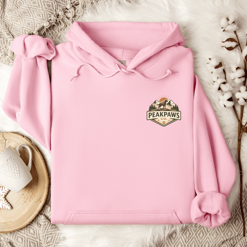 PeakPaws Co. Adventure Hoodie — Warm Outdoor Dog Lover Hooded Sweatshirt (Unisex, S-5XL, 12 Colors) - PeakPaws Co.