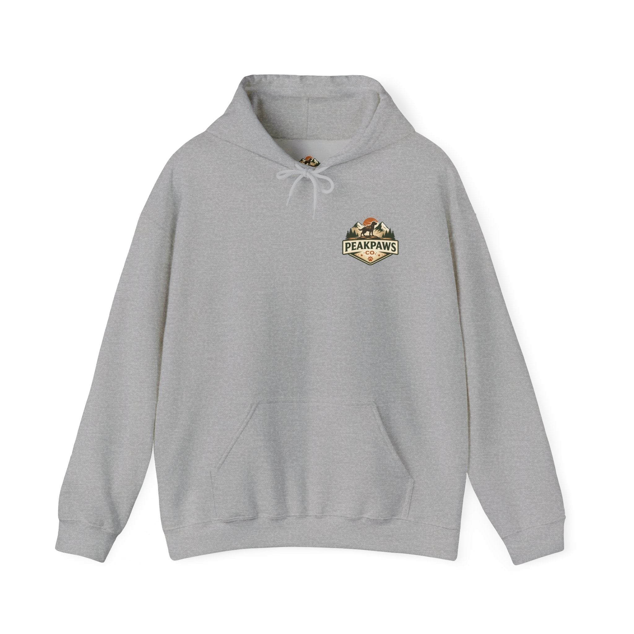 PeakPaws Co. Adventure Hoodie — Warm Outdoor Dog Lover Hooded Sweatshirt (Unisex, S-5XL, 12 Colors) - PeakPaws Co.