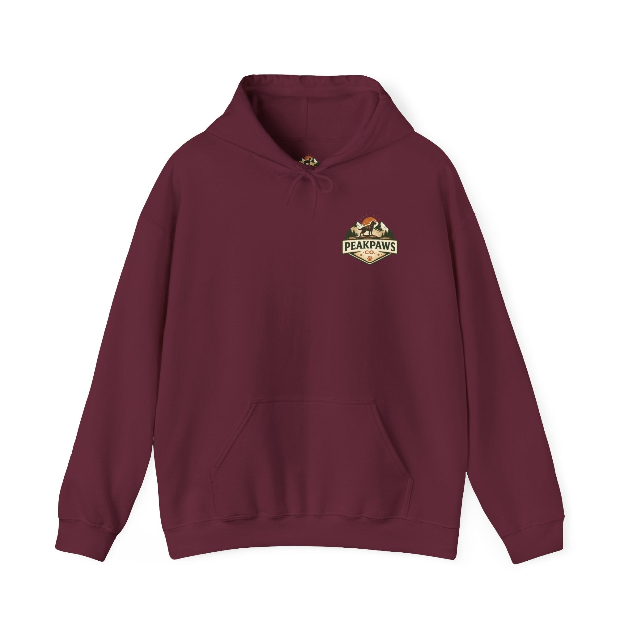 PeakPaws Co. Adventure Hoodie — Warm Outdoor Dog Lover Hooded Sweatshirt (Unisex, S-5XL, 12 Colors) - PeakPaws Co.