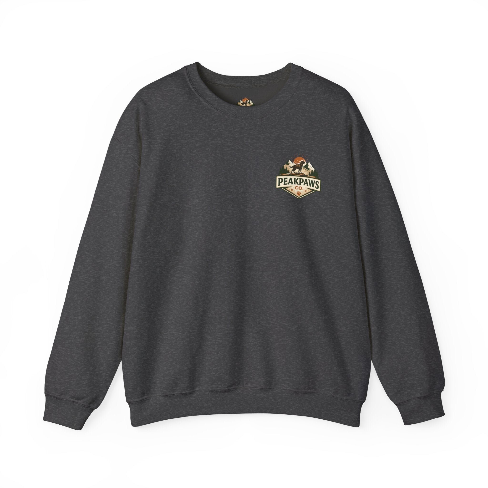 PeakPaws Crewneck Sweatshirt – Dog Lover Pullover (Unisex, 10 Colors, S-4XL) - PeakPaws Co.
