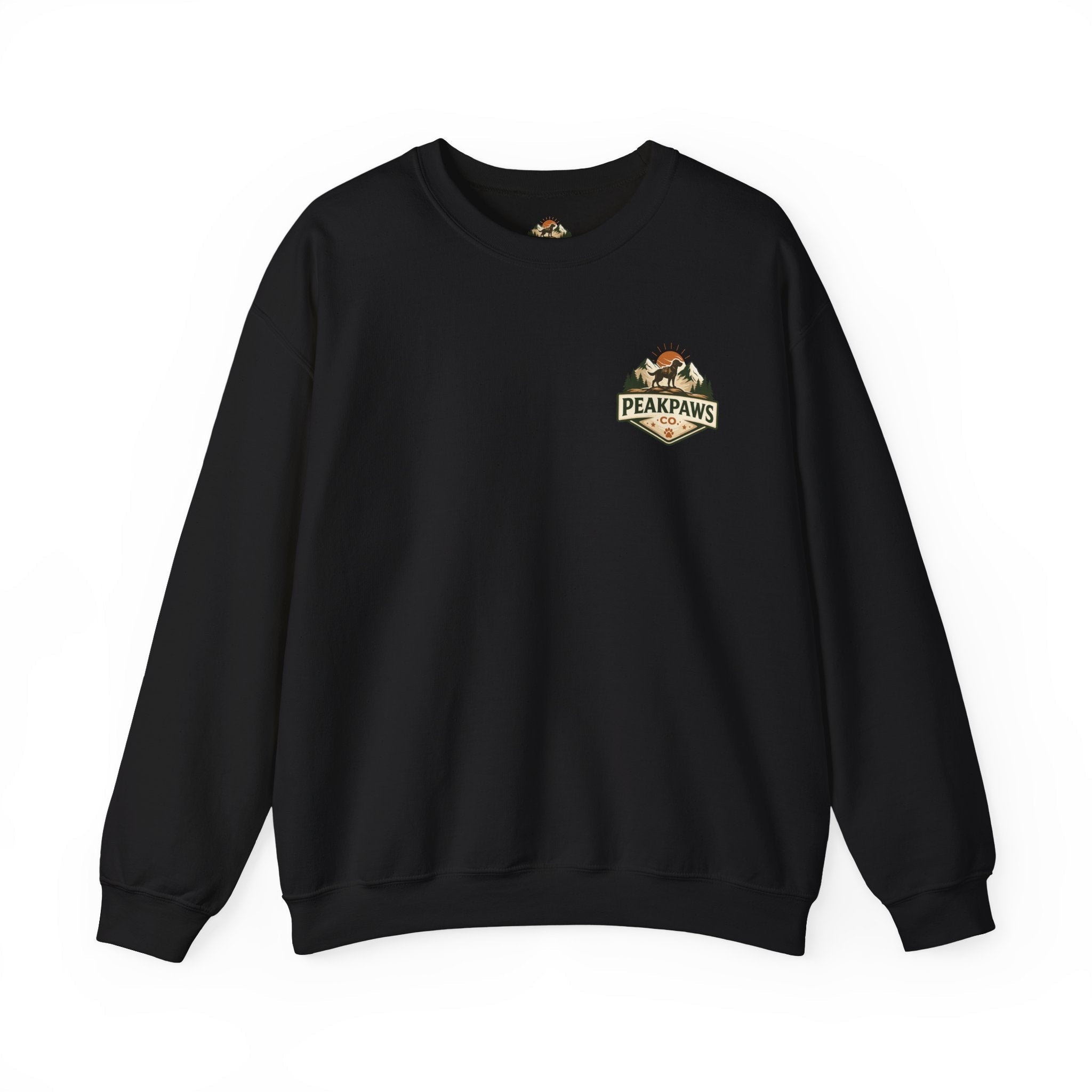 PeakPaws Crewneck Sweatshirt – Dog Lover Pullover (Unisex, 10 Colors, S-4XL) - PeakPaws Co.