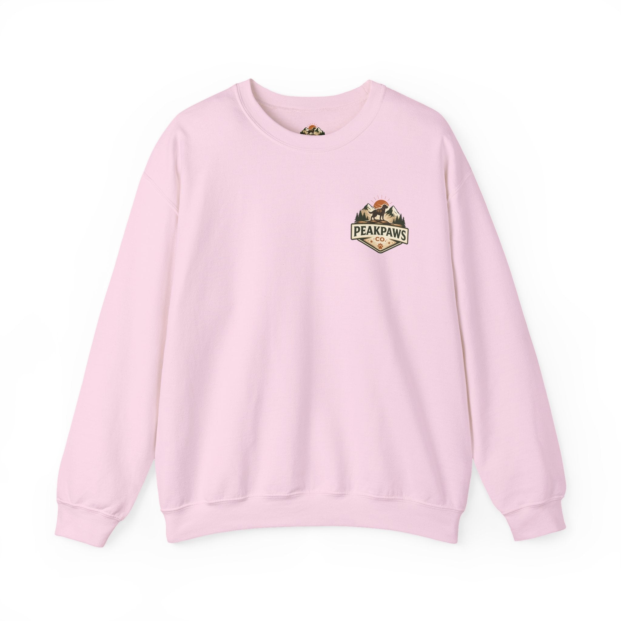 PeakPaws Crewneck Sweatshirt – Dog Lover Pullover (Unisex, 10 Colors, S-4XL) - PeakPaws Co.