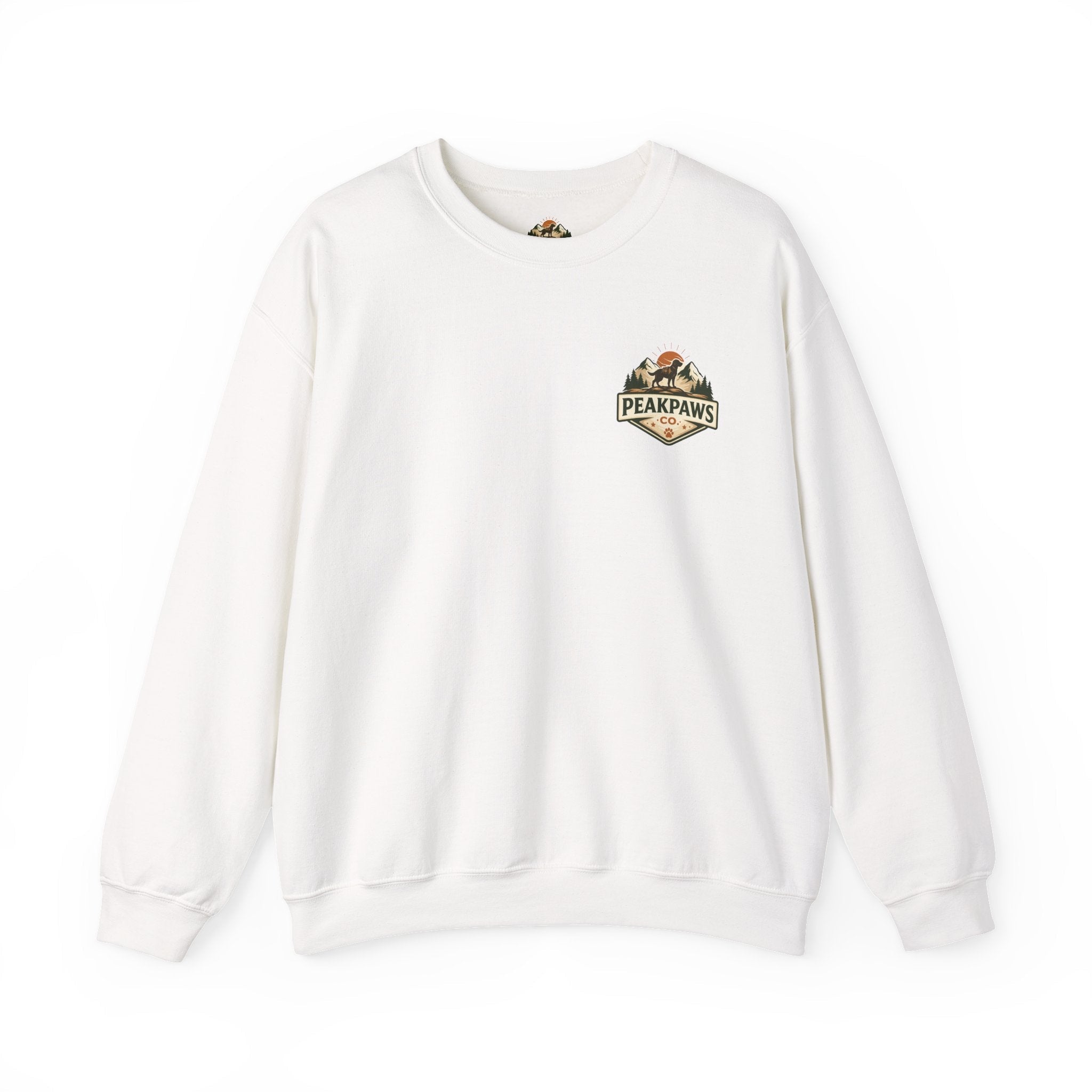 PeakPaws Crewneck Sweatshirt – Dog Lover Pullover (Unisex, 10 Colors, S-4XL) - PeakPaws Co.