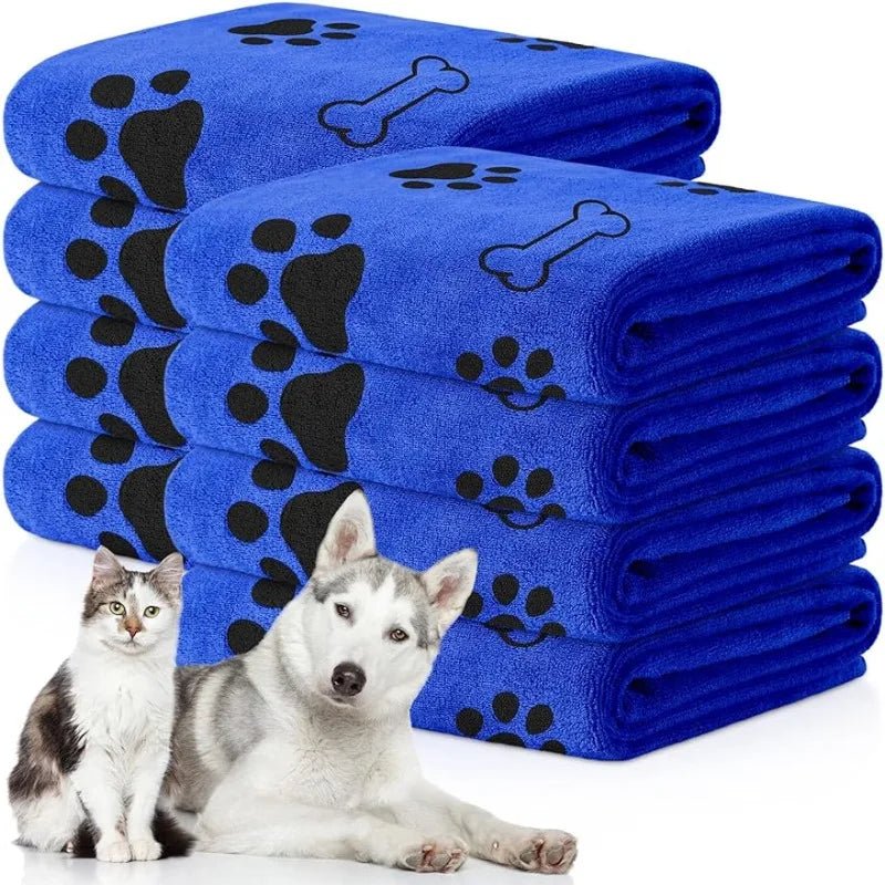 Quick-Dry Microfiber Dog Towel – Ultra Absorbent Pet Bath Towel - PeakPaws Co.