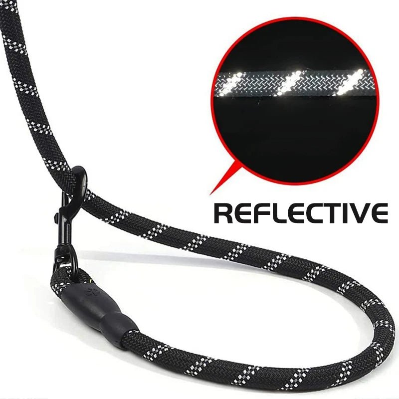 Reflective Heavy Duty Dog Leash with Padded Handle - PeakPaws Co.