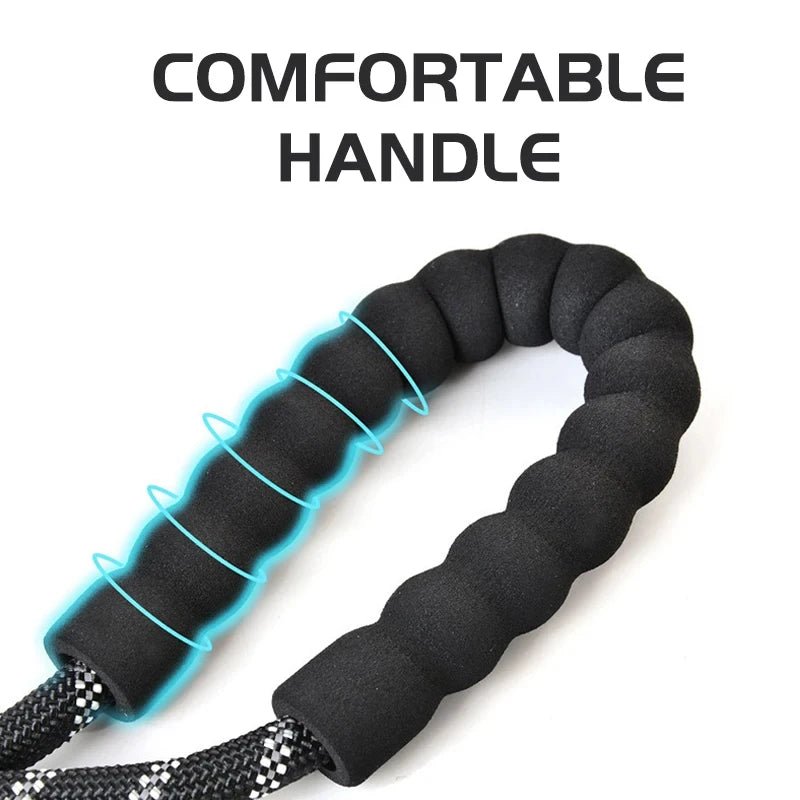Reflective Heavy Duty Dog Leash with Padded Handle - PeakPaws Co.