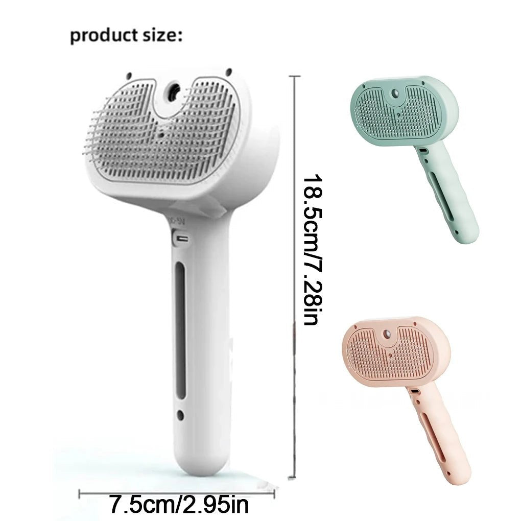 Size Chart for Steam Dog Grooming Brush – USB Rechargeable Deshedding Comb with Spray - PeakPaws Co.