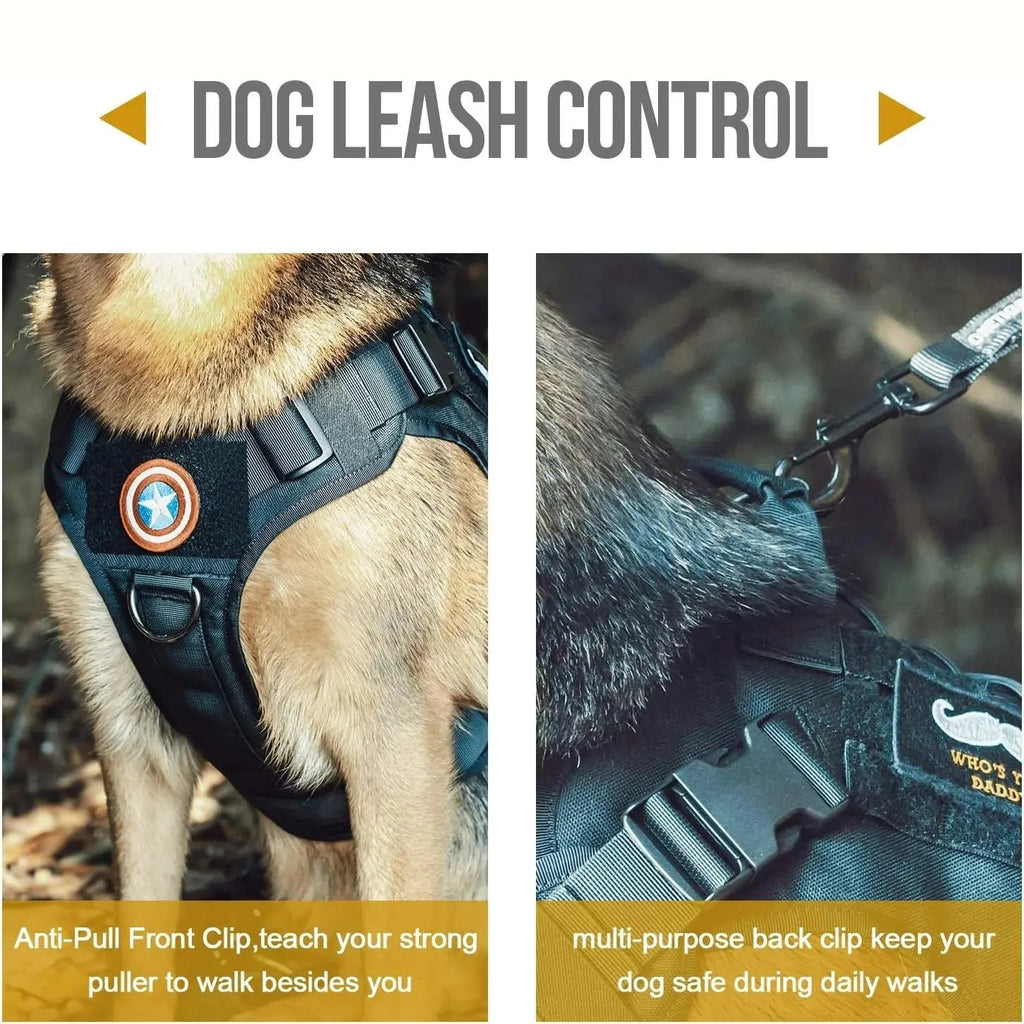 Tactical Adjustable Dog Harness - PeakPaws Co.
