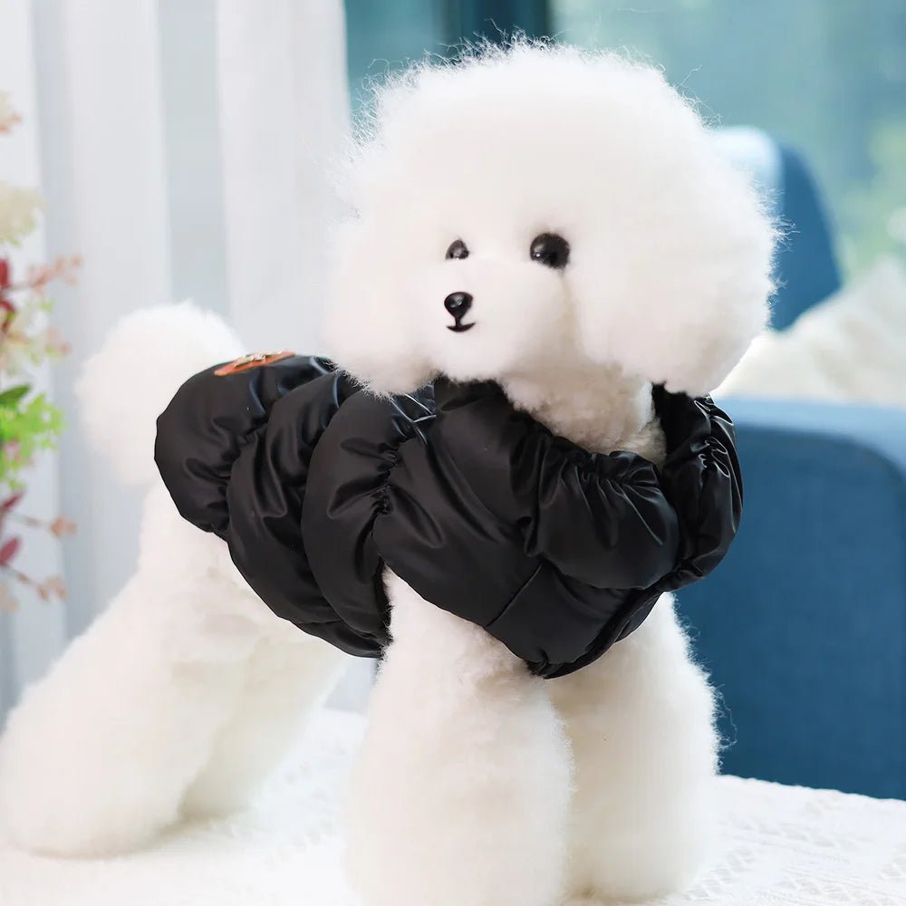Warm Padded Dog Vest with D-Ring – Soft Winter Jacket for Small & Medium Dogs (Under 40 lbs, 7 Colors) - PeakPaws Co.